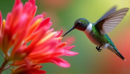 Flowering perennials for hummingbirds