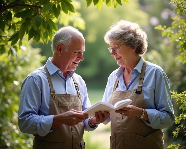 Garden consultation with bird habitat specialist